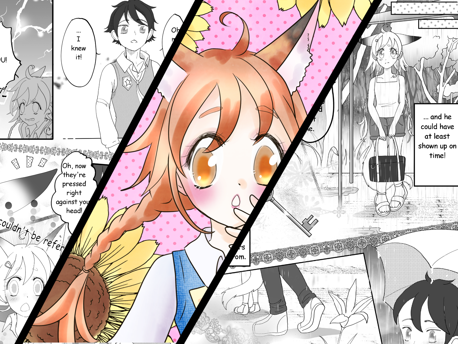 Middle School Fox - Manga Short Story Comic