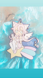 Load image into Gallery viewer, Magical Princess 3 inch PVC charm Keychain
